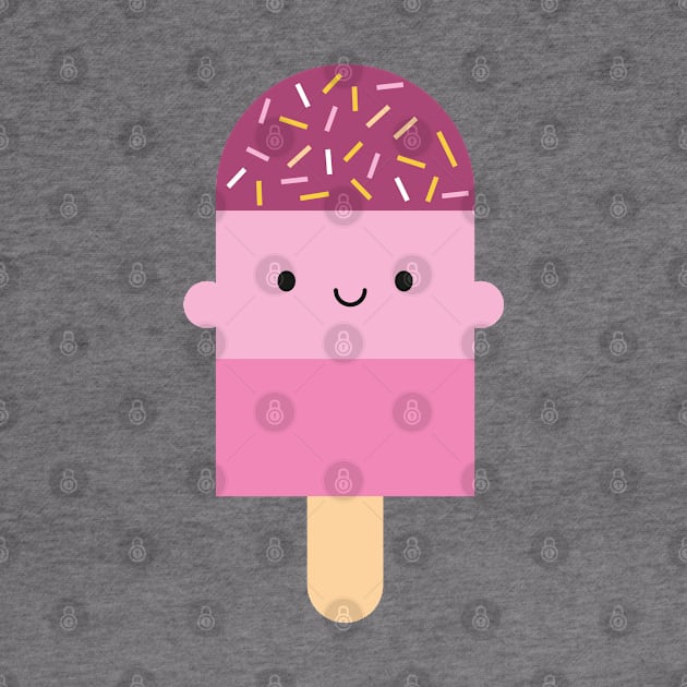 Kawaii Ice Lolly / Popsicle by marcelinesmith